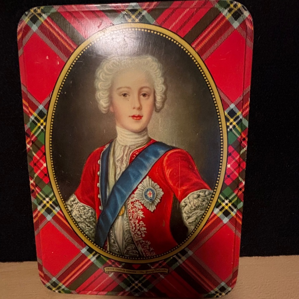 Vintage Prince Charles Edward Tin